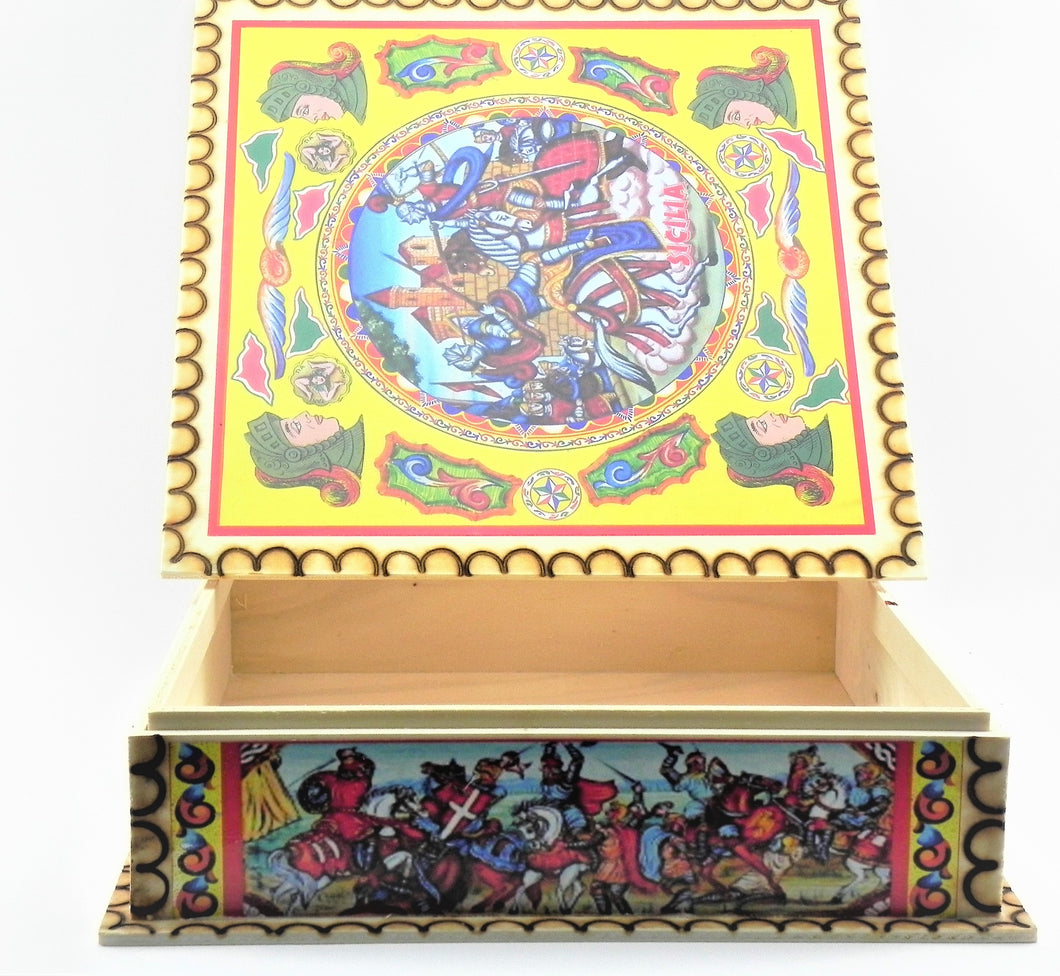 Cassetta tradizionale artigianale da regalo/Sicilian Gift box